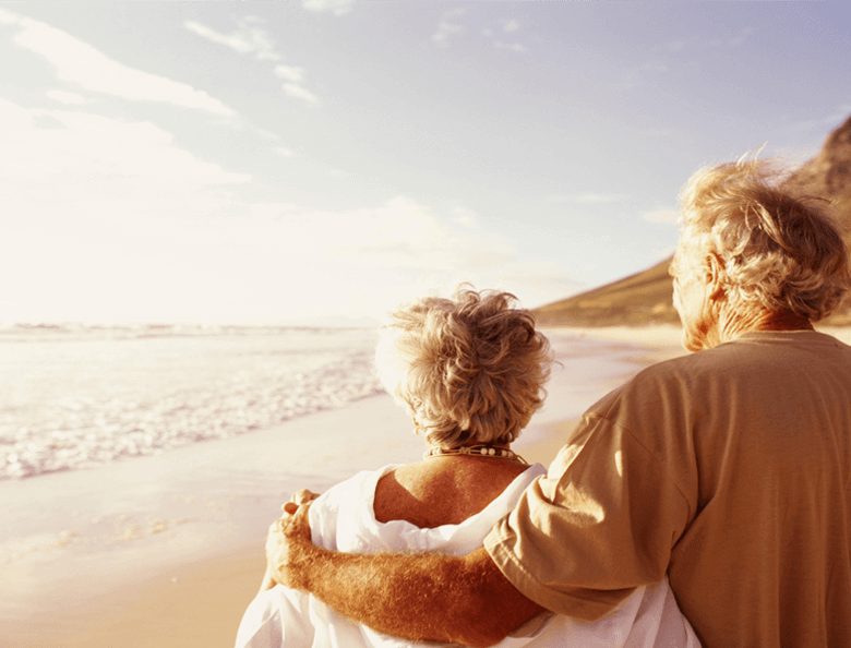 Couple Sunset Beach